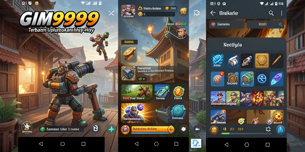 Tampilan antarmuka GIM999 yang sederhana dan fungsional.