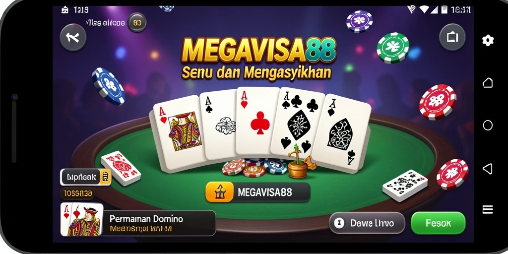 Tampilan seru gameplay MEGAVISA88 yang menyenangkan.