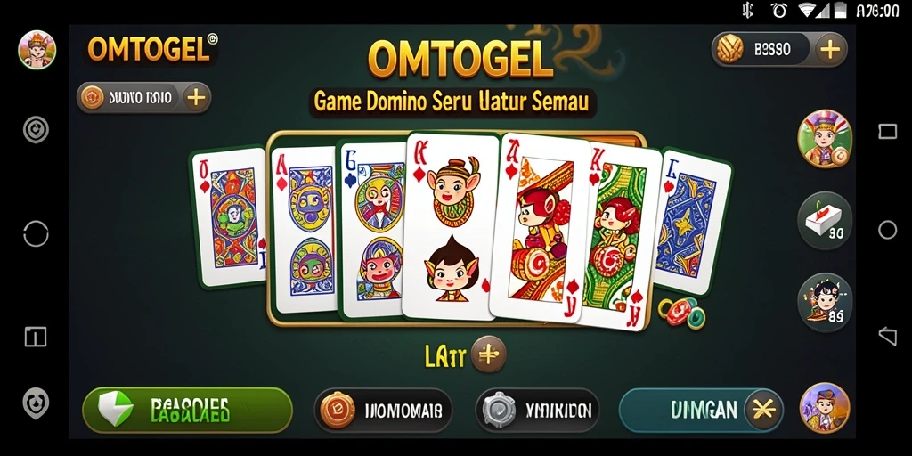 Tampilan gameplay OMTOGEL yang seru dan interaktif.