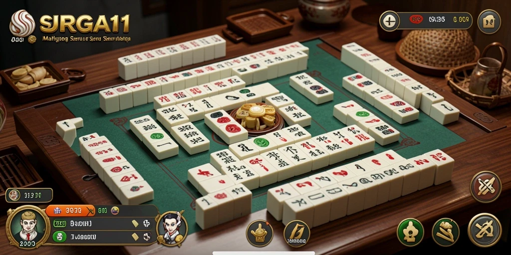 Tampilan menakjubkan dari game Mahjong SURGA11 dengan gameplay yang menarik.
