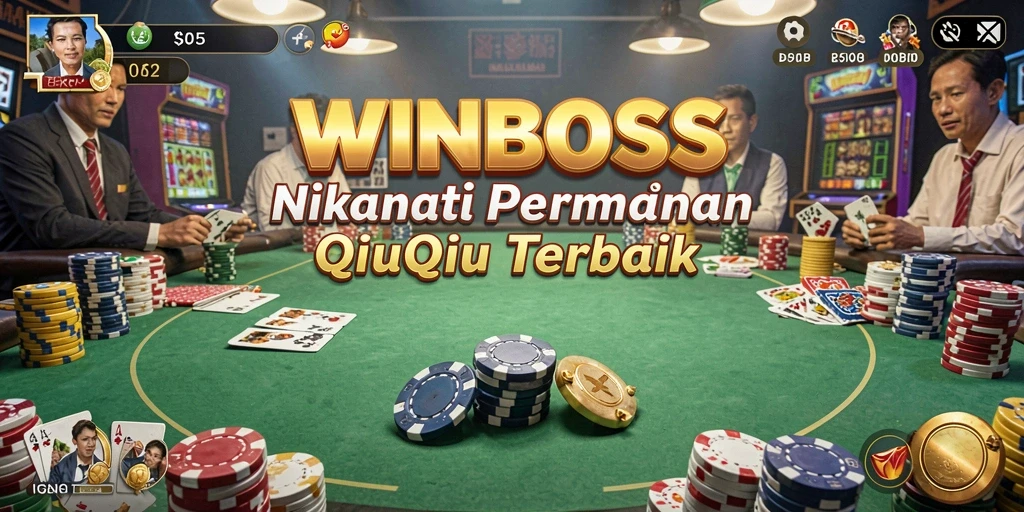 Tampilan antarmuka permainan QiuQiu yang memukau di WINBOSS.